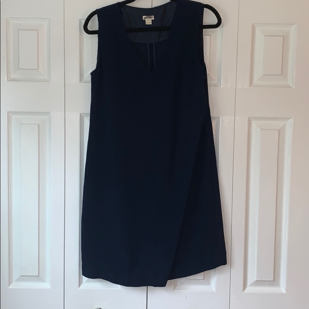 J Crew Navy Sheath Dress